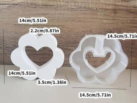 Molde silicona florero hidroponia modelo FLOR
